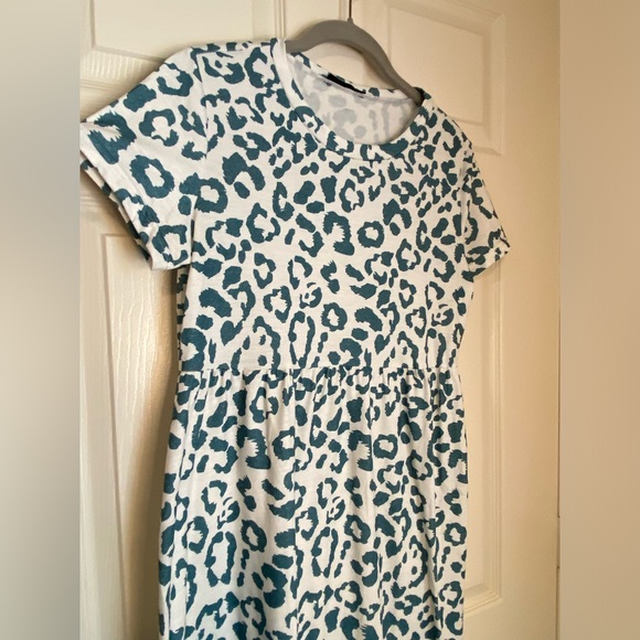 Shein Blue animal Print Dress - Picture 2 of 5